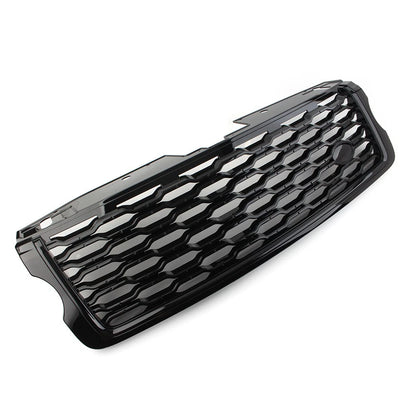 Front Center Radiator Upper Grille Glossy Black for Range Rover Vogue (2013–2017)