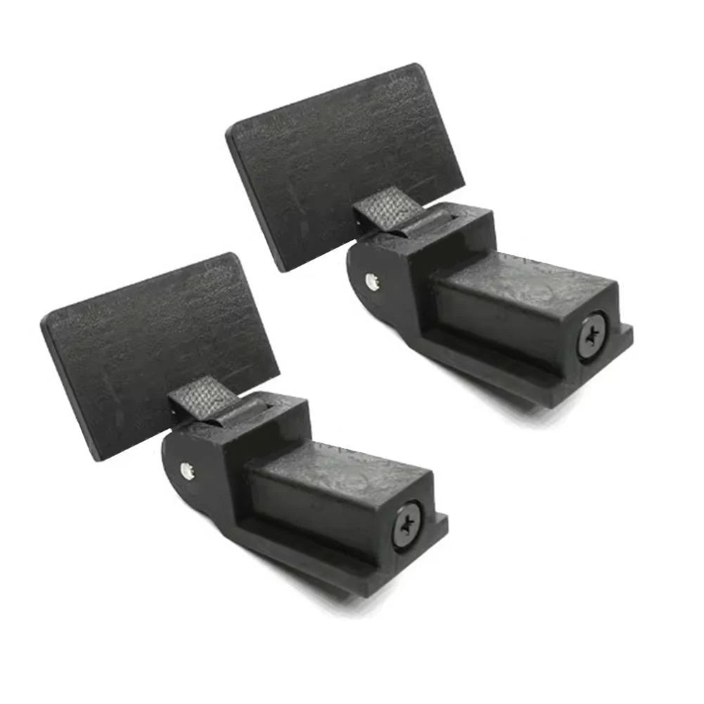 2X Black Plastic Dust Cover Hinge for AT LP120 LP5 LP140 Vinyl Turntable