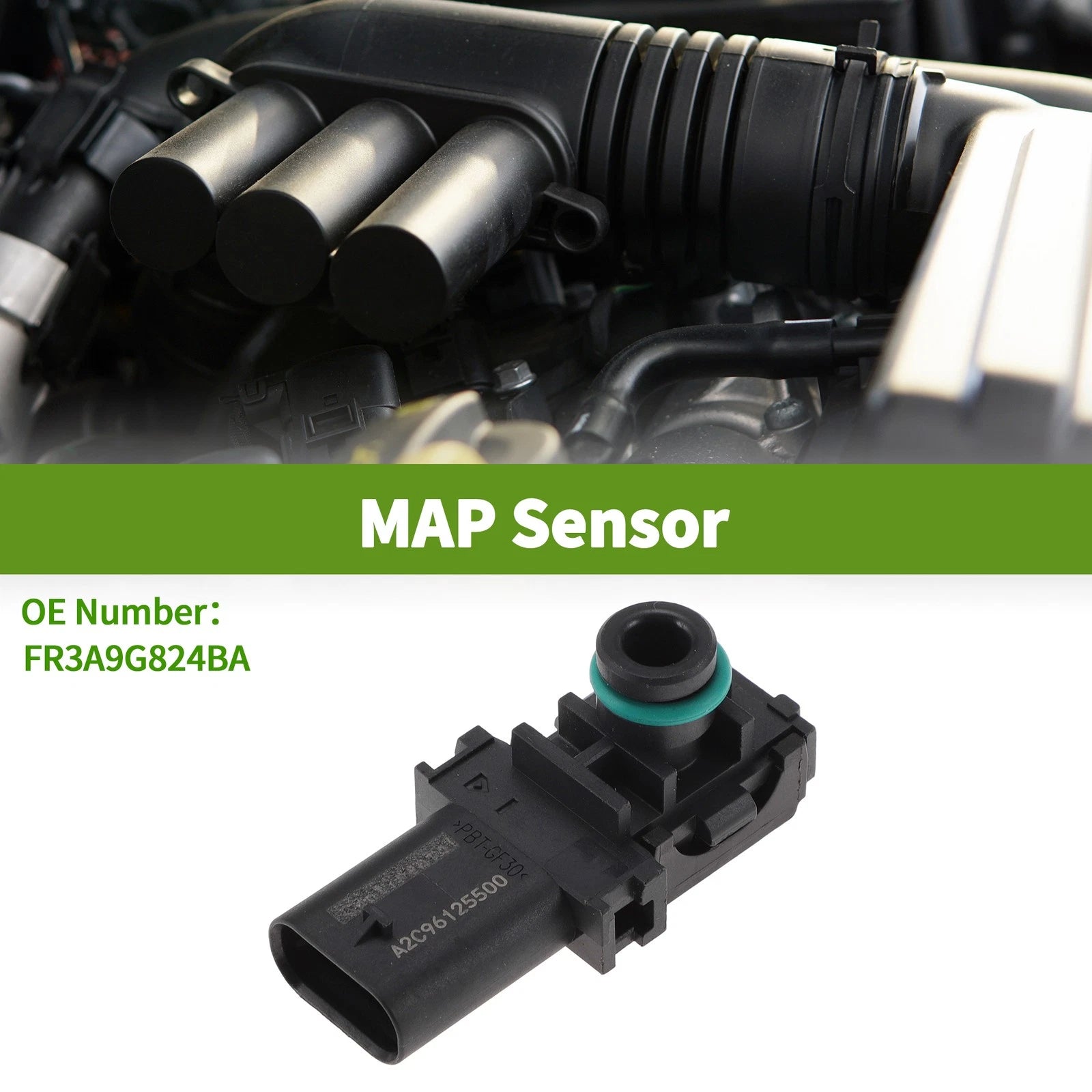 MAP Sensor for Ford Taurus EcoBoost (2013–2019) No.FR3A9G824BA