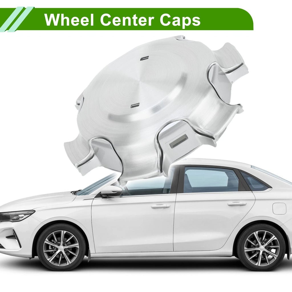 Wheel Center Cap Replacement for Toyota 4Runner (2003–2009) Silver Plastic