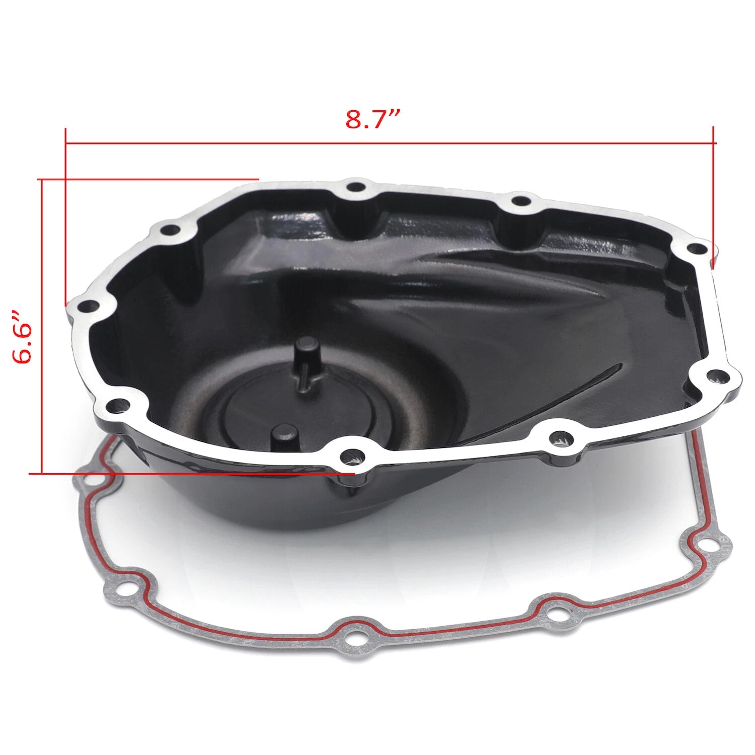 Black Engine Cover for Harley-Davidson Softail (2018–Present) & Touring Trike (2017–Present)