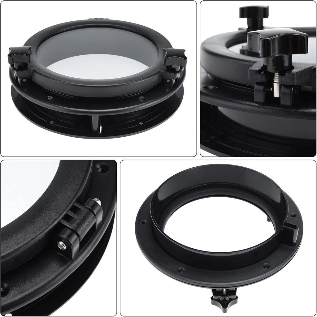 10" Round Opening Portlight Porthole for Boat (Replacement)