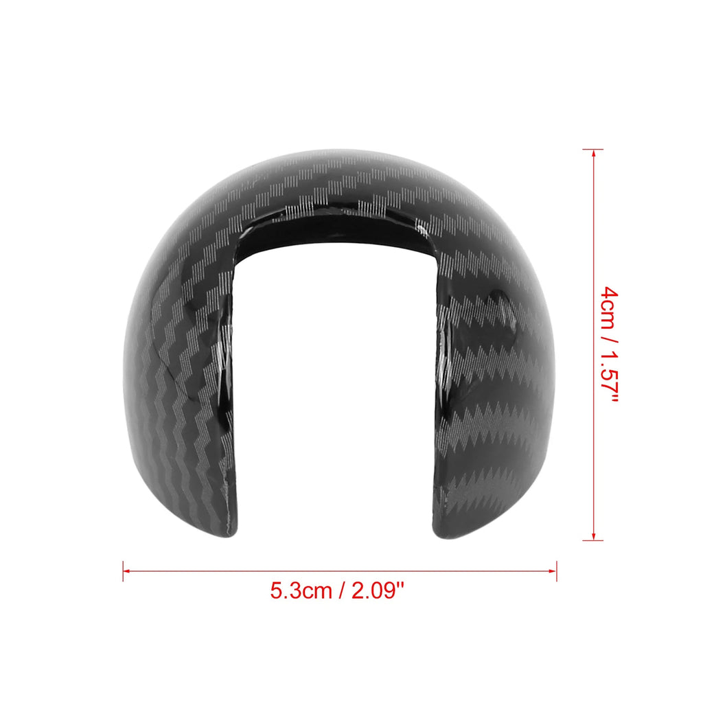 Gear Shift Knob Cover Carbon Fiber Style for Audi A3 S3 (2014–2020)