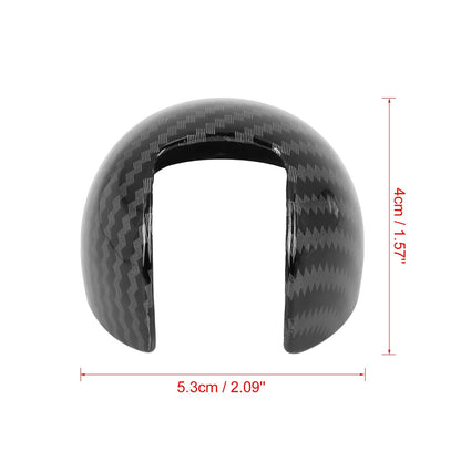 Gear Shift Knob Cover Carbon Fiber Style for Audi A3 S3 (2014–2020)