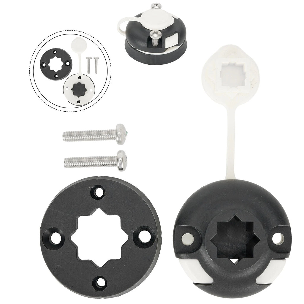 Kayak Flag Base Rail Mount for Boat Canoe (Universal Fit)