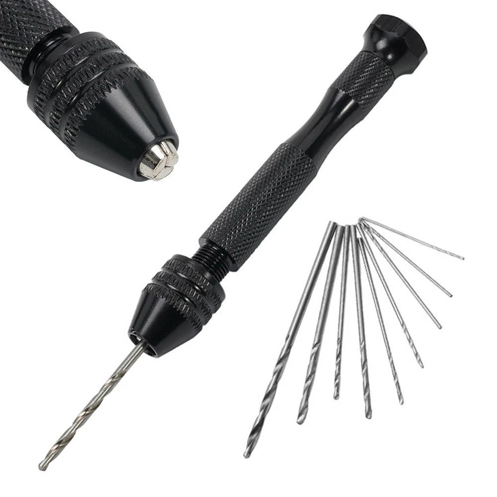 Small Aluminum Hand Drill for Jewelry Tools