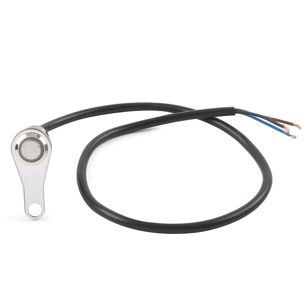 1Pc Blue LED Push Button Switch for Motorcycle Handlebar (12V)