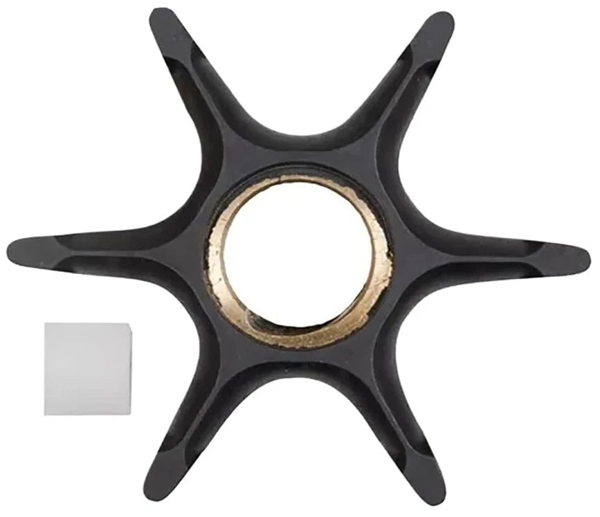 Water Pump Impeller with Key for Evinrude Johnson 105 115 120 HP (N/A)