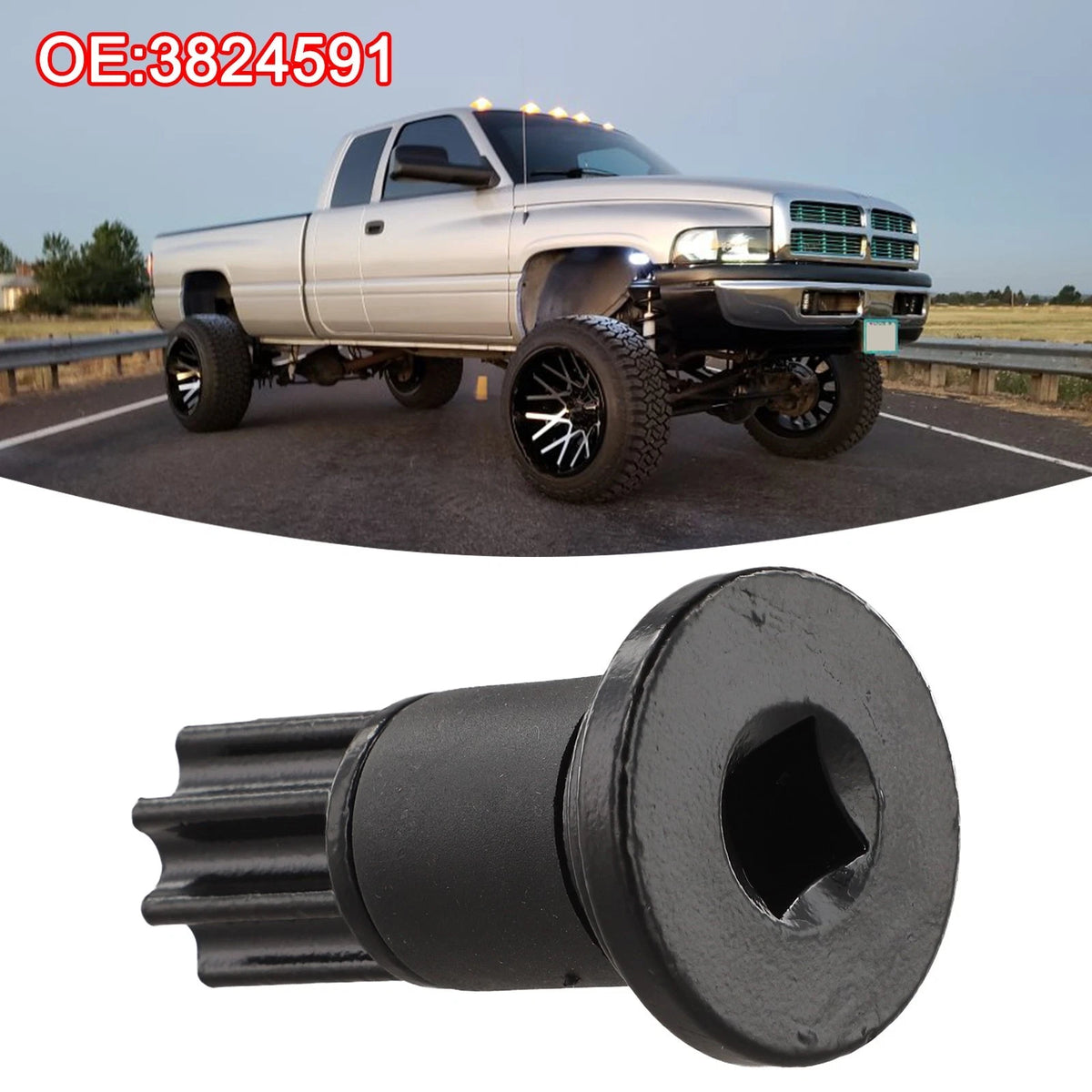 Engine Steering Socket Wrench Tool for Dodge Cummins B C 5.9L Turbo