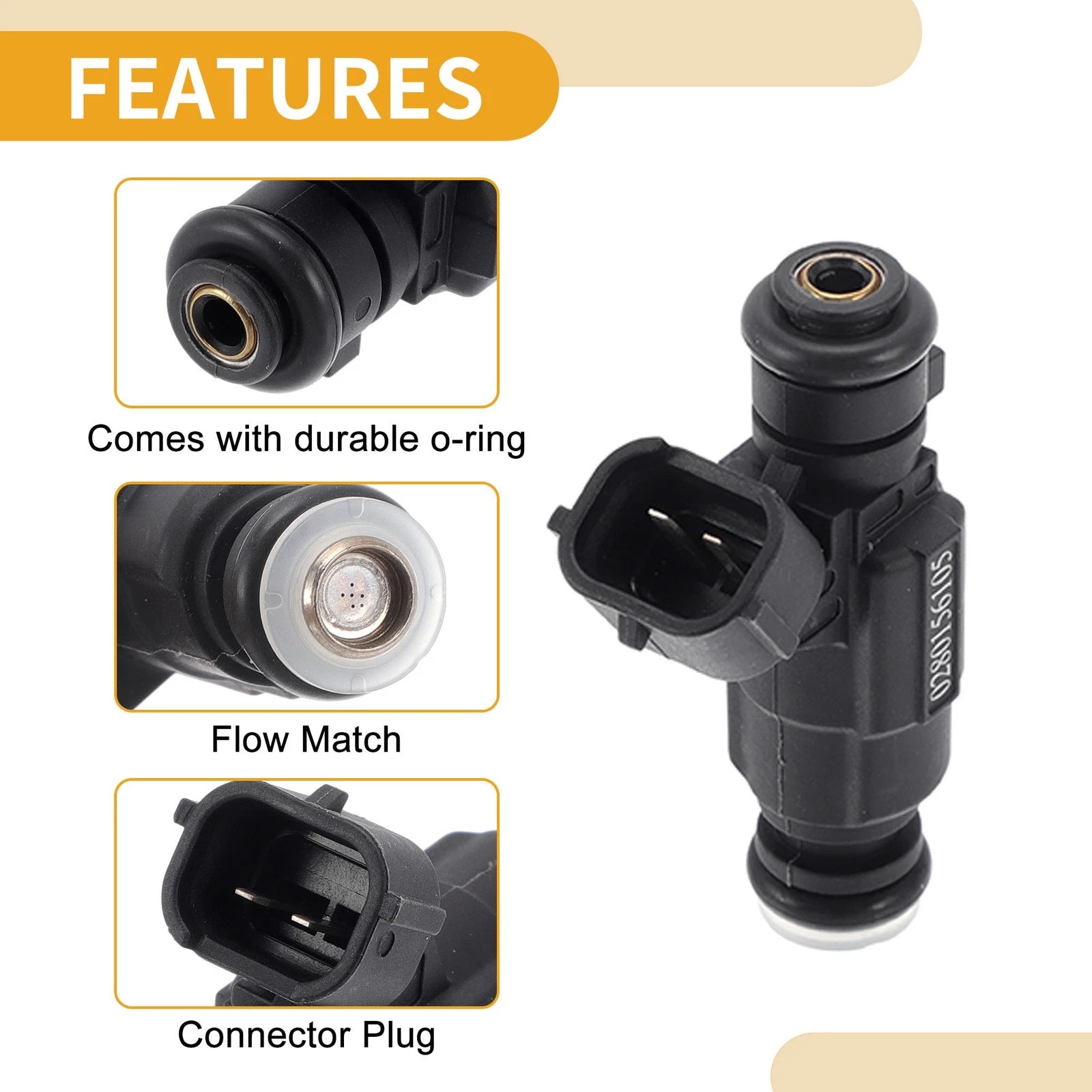 Fuel Injector for Audi Allroad Quattro V8 4.2L (2003–2005)