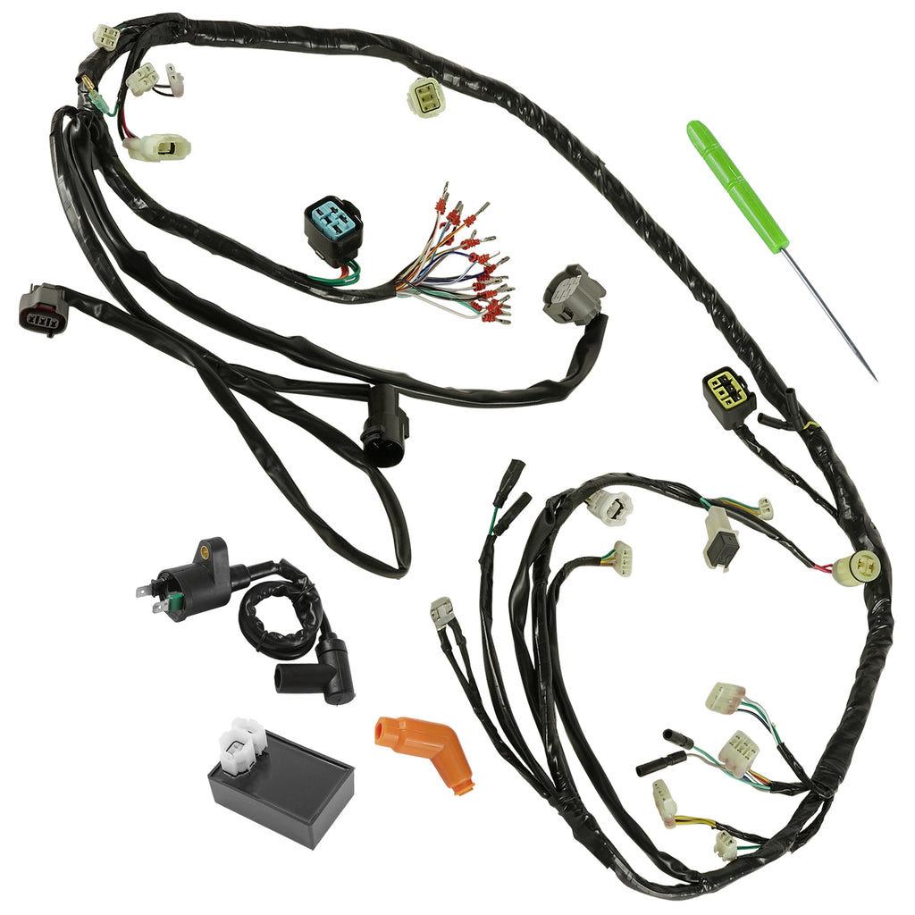 Wiring Harness Kit Replacement for Honda TRX250TE Recon 250 (2007–2021)