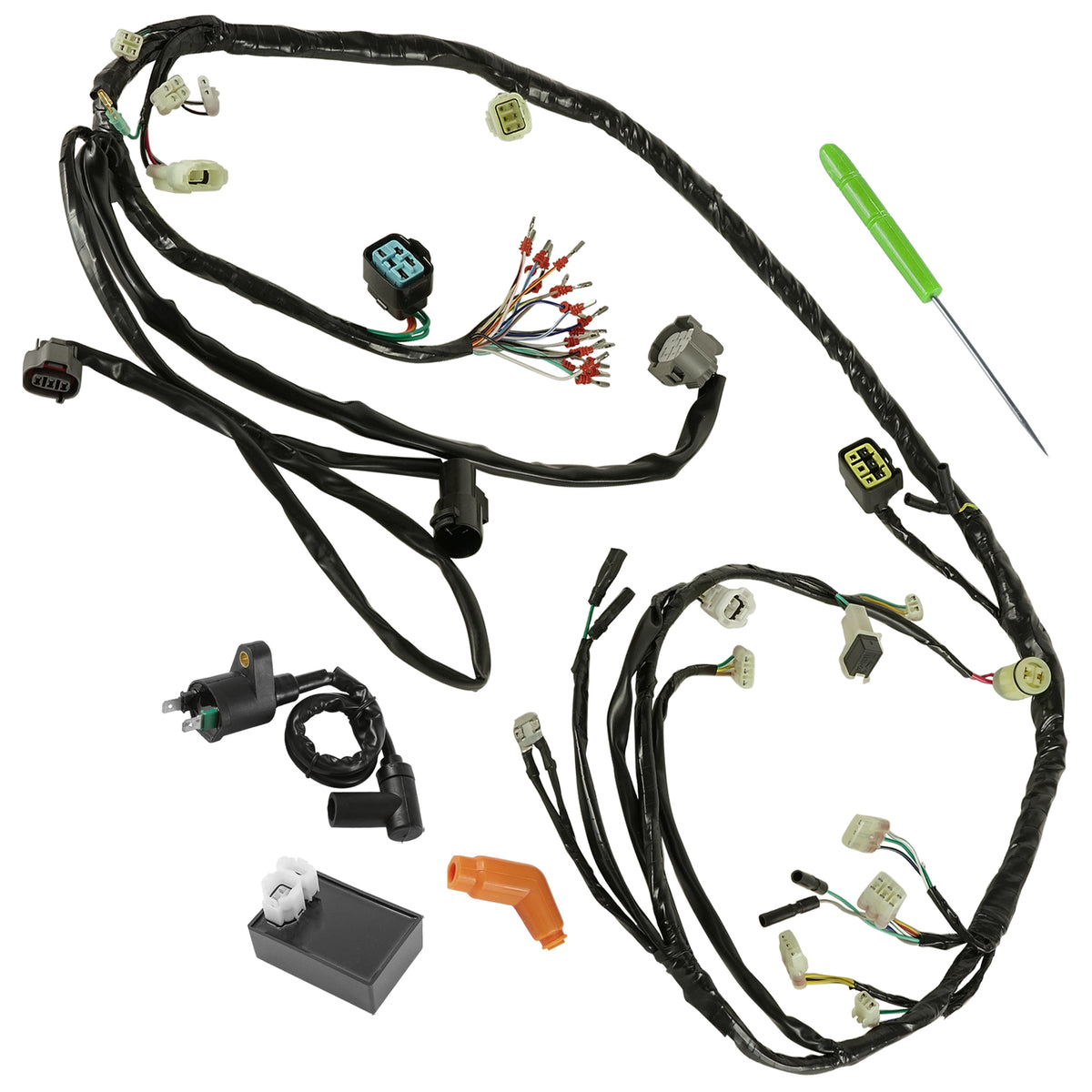 Wiring Harness Kit Replacement for Honda TRX250TE Recon 250 (2007–2021)