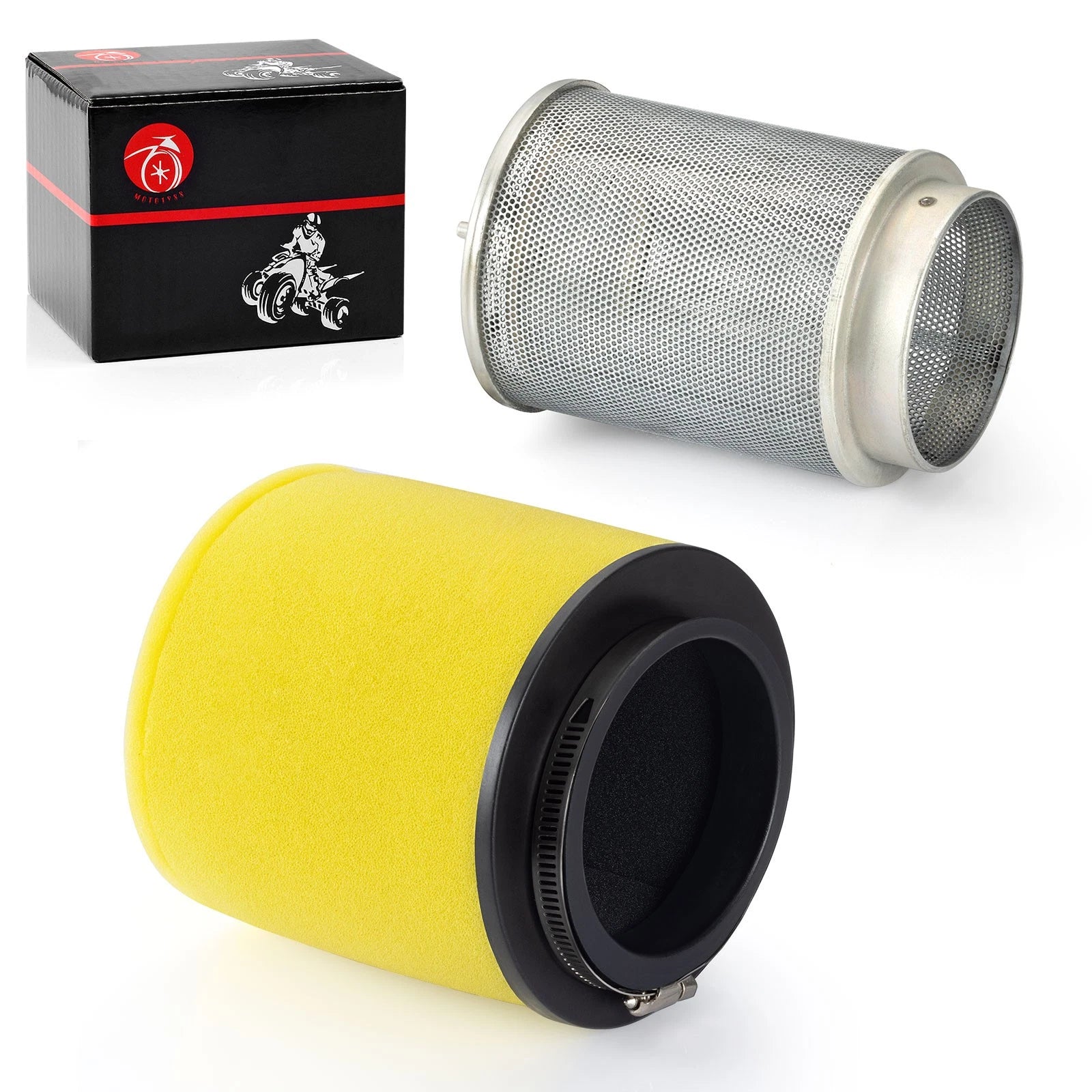 Air Filter & Cage for Honda TRX450R (2004–2005) 17211-HP1-000 17254-HP1-000
