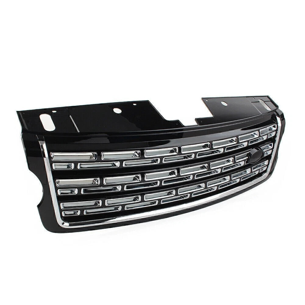 Gloss Black Front Bumper Upper Grille for Land Rover Range Rover (2013–2017)