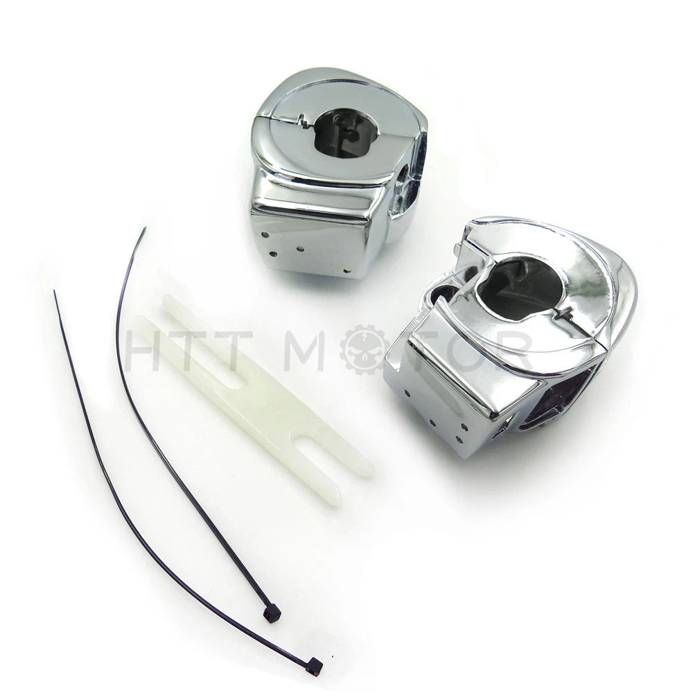 Switch Housing Cover for Harley Electra Glide FLHTCU FLHTCUI FLHTK (Chrome)