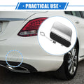 Tow Hook Cap for Mercedes-Benz E450 (2019–2020) - Silver Tone