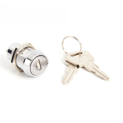 Zinc Alloy Lock Cylinder Key Switch for Cabinets (90 Degree Rotation)