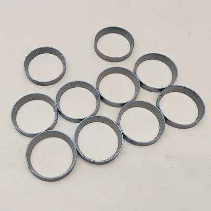 10 Pack Tapered Exhaust Gaskets 65324-83C for Harley Twin Cam (1999–2017)