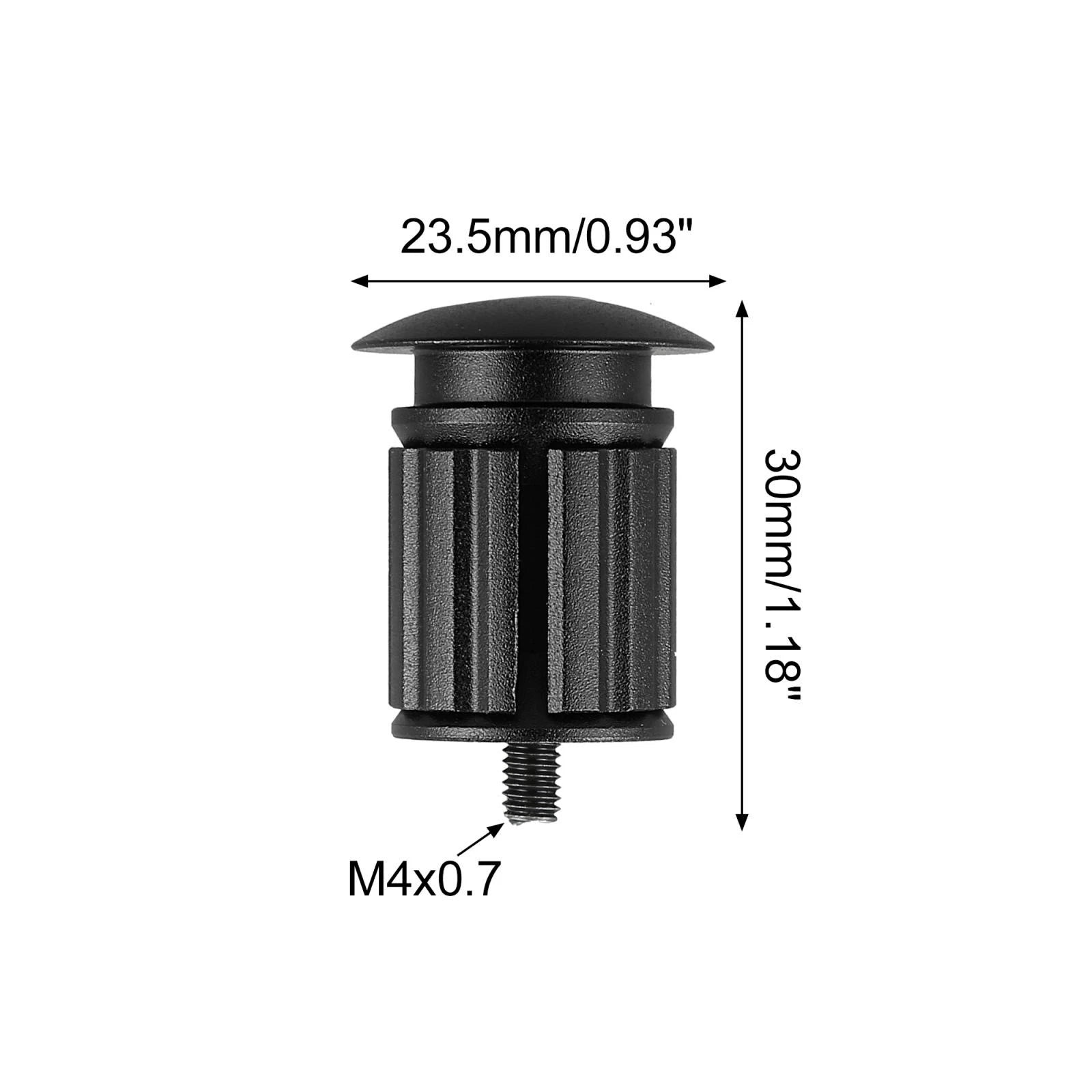 Handlebar End Plugs Pair Replacement for 17.5–22mm Bike (Black) (2000–2000)