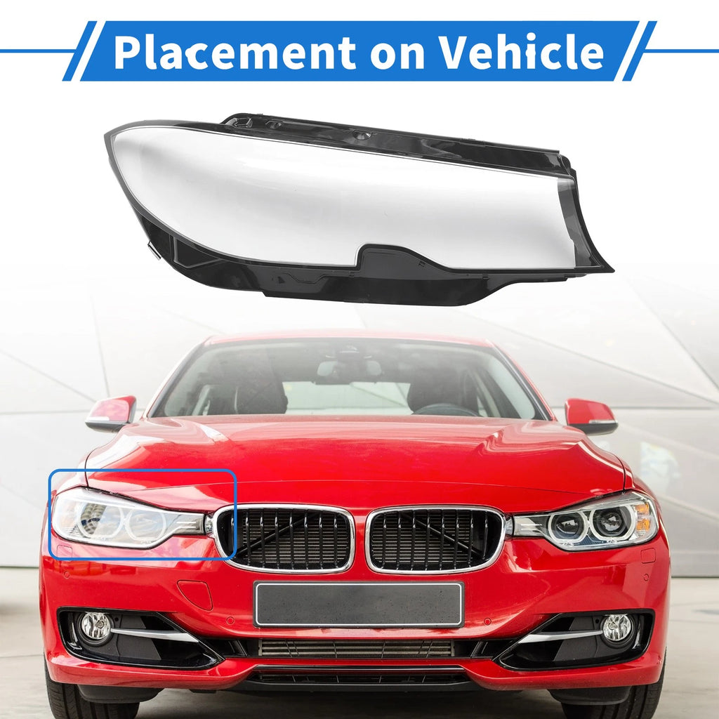 Headlight Lens Cover Front Right OEM Replacement for BMW 330i (2019–2021)