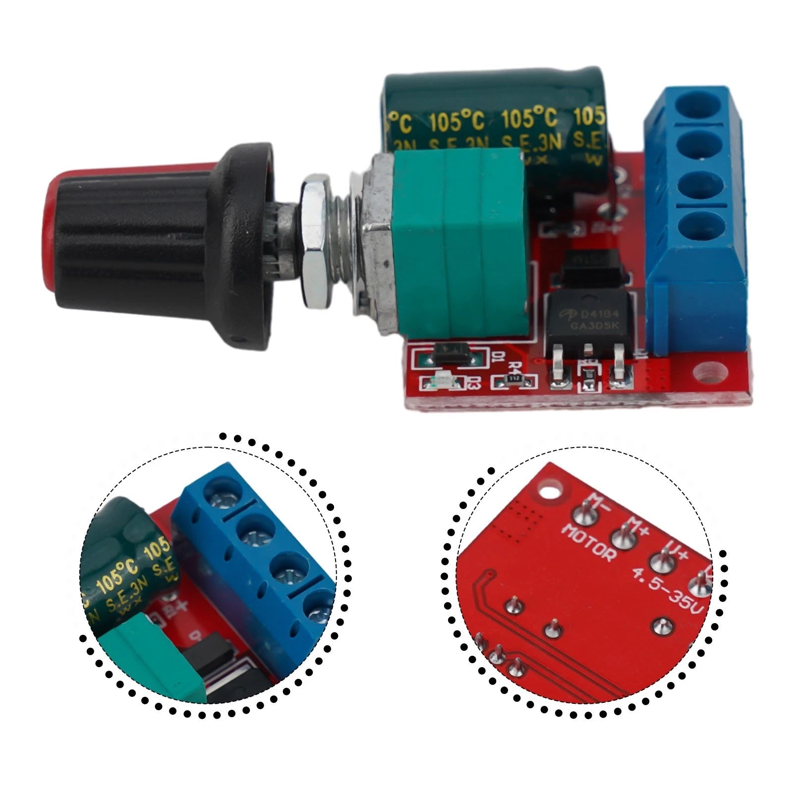 Adjustable DC Motor Controller for Various Applications (2010–2023)