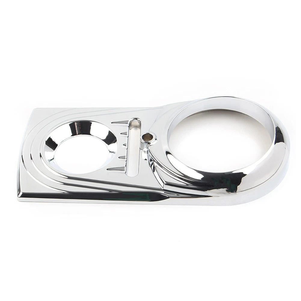 Dash Panel Insert Cover Cap Trim For Harley Softail FLSTC Street Glide Chrome mo