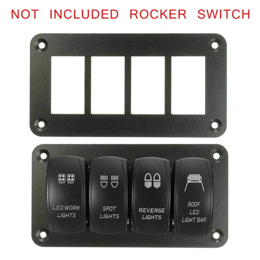 Dash Board Switch Panel with LED Rocker Switches for