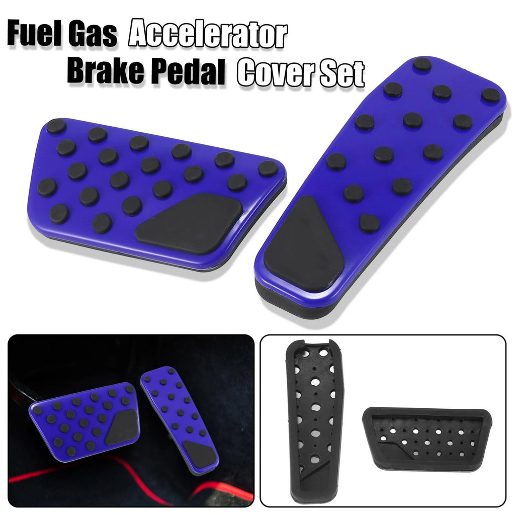Brake Gas Accelerator Pedal Cover Set for Dodge Charger (2009–2019)