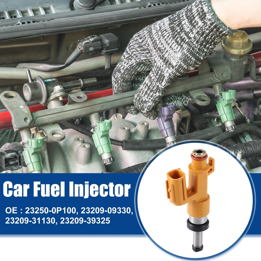 6pcs Fuel Injector Nozzle Replacement for Toyota Avalon XSE (2019–2020)