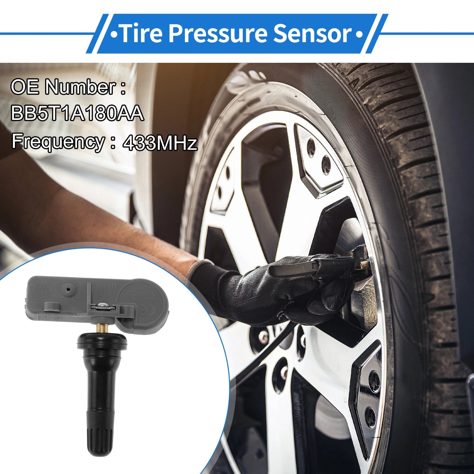 TPMS Sensor No.BB5T1A180AA for Ford Escape (2012–2017)