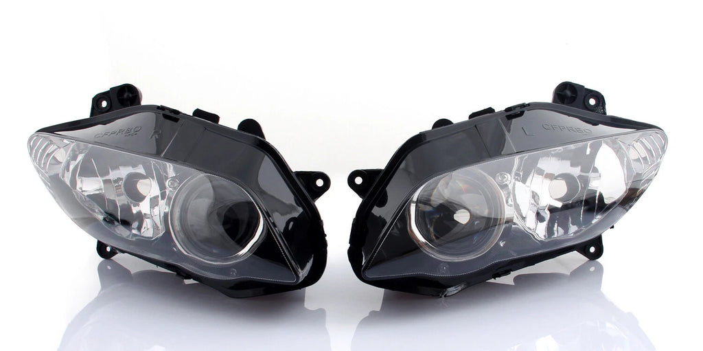 Front Headlight Assembly for Yamaha YZF 1000 R1 (2004–2006) Smoke B1 T9