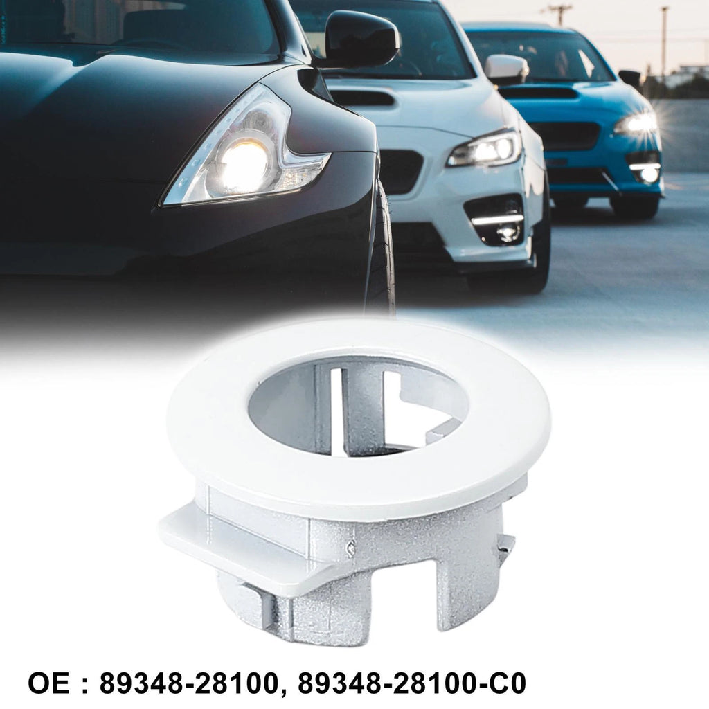 Parking Assist Sensor Retainer Holder for Toyota White Bumper (2005–2015)
