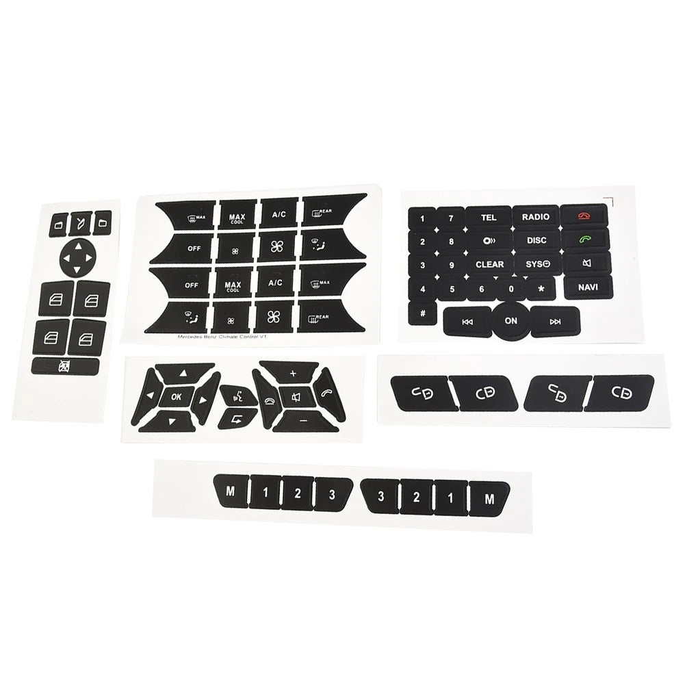 Repair Button Stickers for Mercedes (2007–2014)