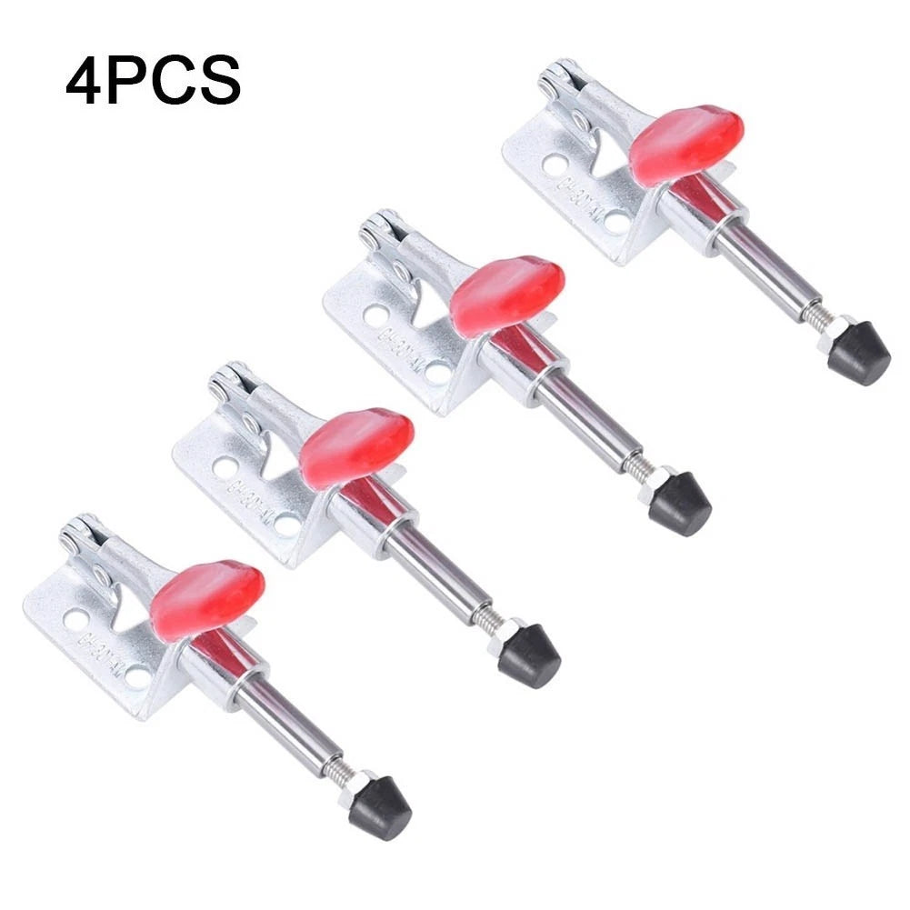 Set of 4 Vertical Toggle Clamps GH-301AM for Hand Tools