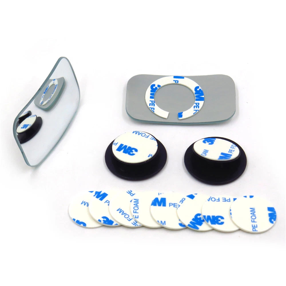 2 Pack Adjustable Blind Spot Side Mirror for Universal Vehicles