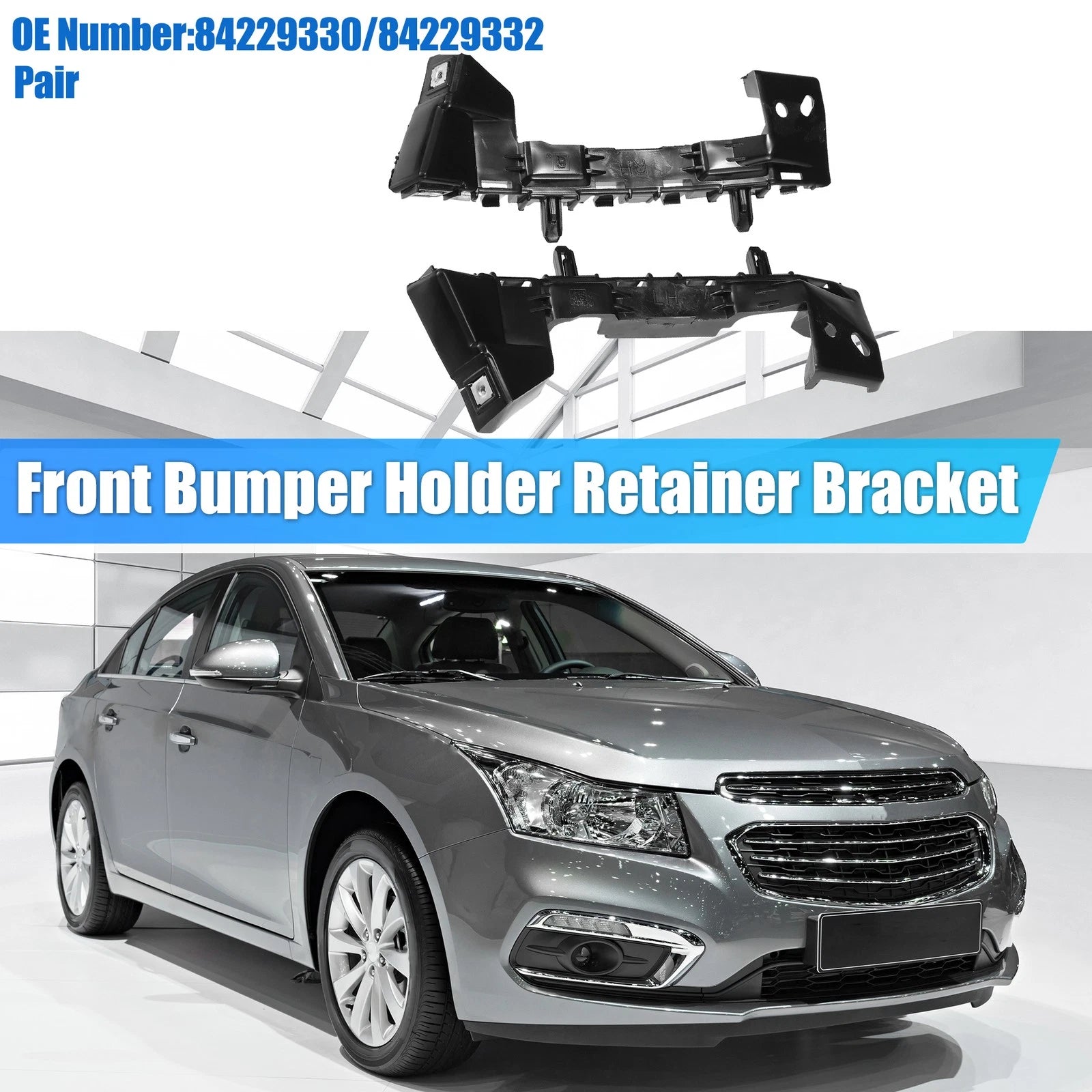 Front Bumper Brackets Left Right Side for Chevrolet (2005–2015)