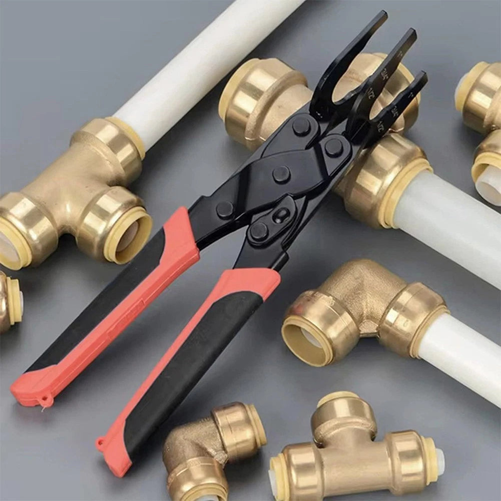Single Hand Operated Push Fit Disconnect Tool for New Installations and Repairs