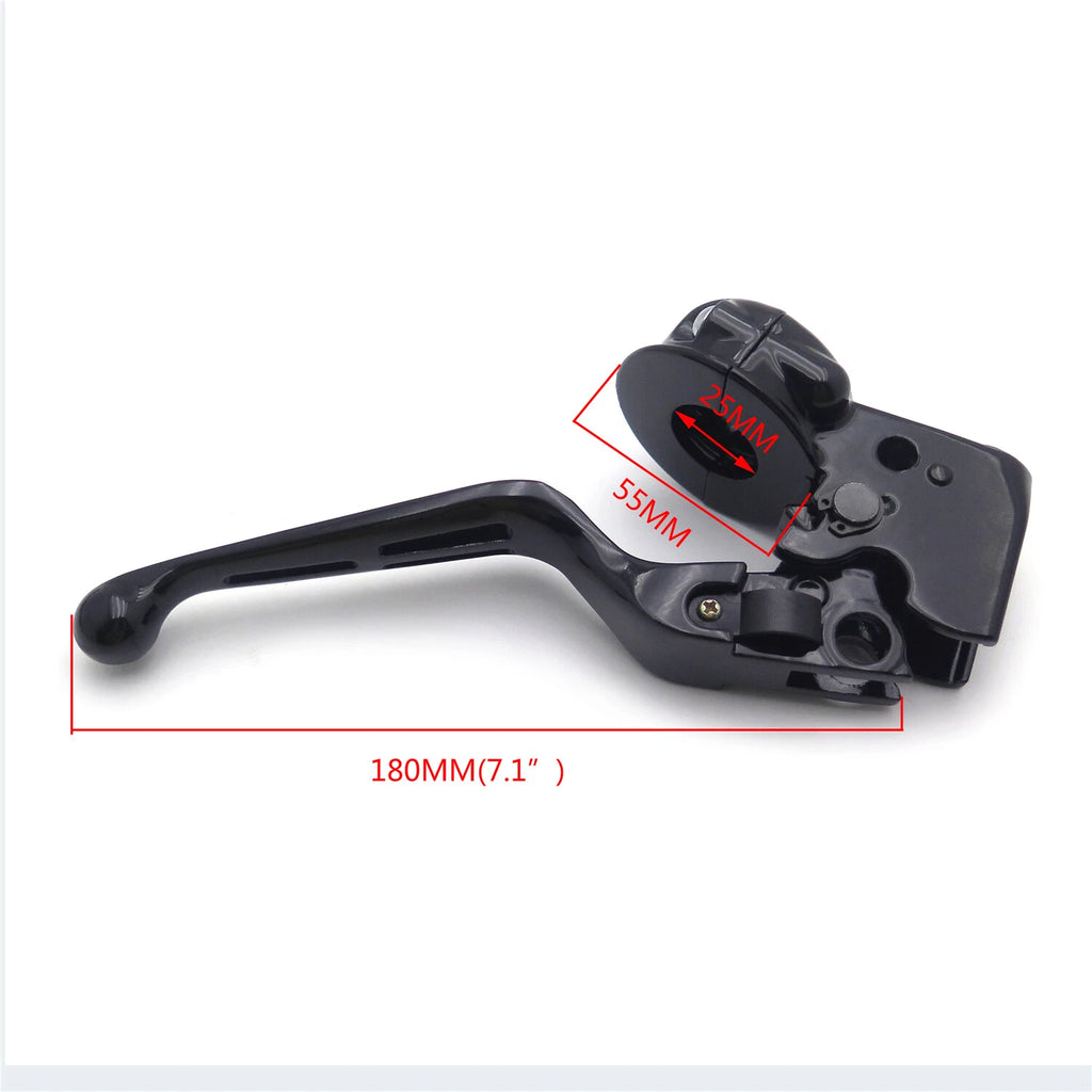 Clutch Lever with Mount Bracket for Harley Dyna/Softail (2008–2014)