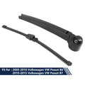 Rear Windshield Wiper Blade Arm Set for Volkswagen Passat B6 (2005–2010)