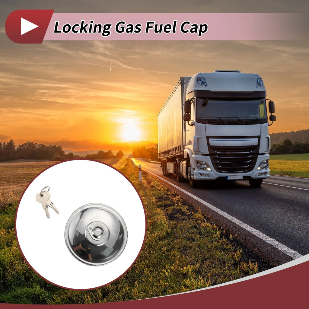 Locking Gas Cap Replacement with 2 Keys for Mercedes Benz (2010–2025)