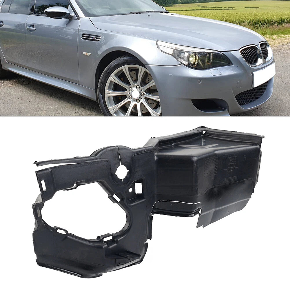 Front Radiator Air Duct Guard For BMW 5 Series E60 2001-2007 E61 2002-2007