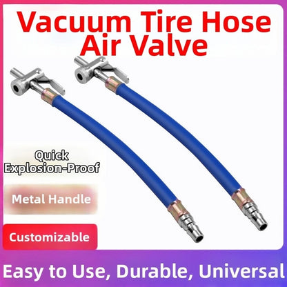 Tire Air Release Valve for Trucks (Quick Deflation, Metal Handle Grip)