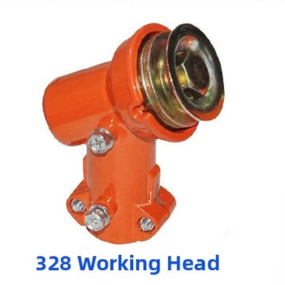 BG328 Lawn Mower Aluminum Working Head with CG328 Mounting Disk