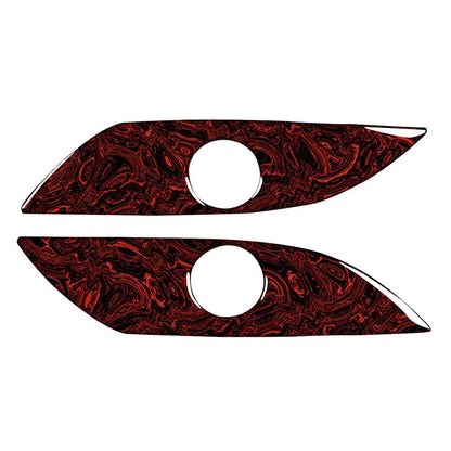 Front Seat Side Panel Cover Trim for Benz C Class W205 (2015–2021) Fire Red