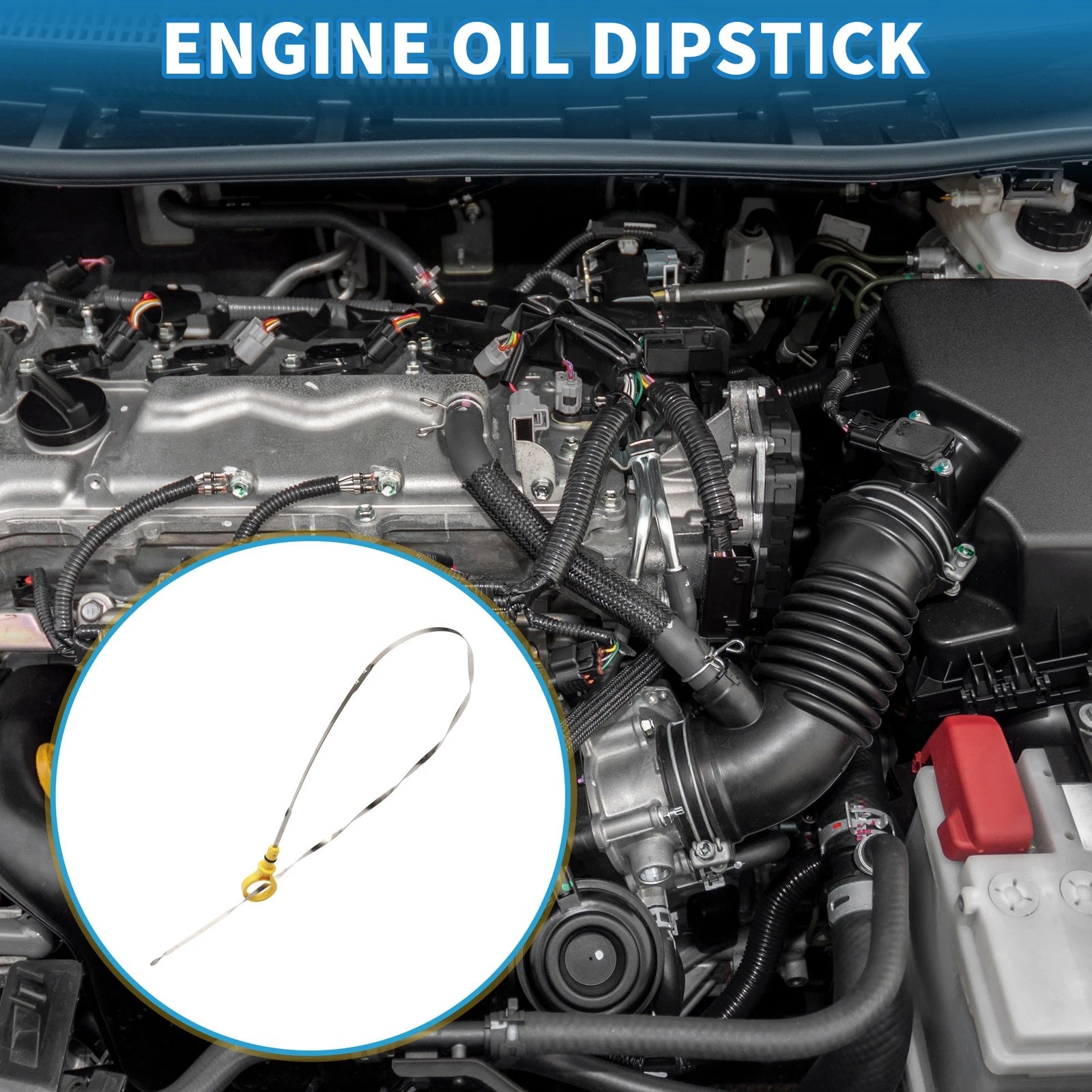 Engine Oil Dipstick Replacement for Ford E-150 (1999–2014) 4.6L