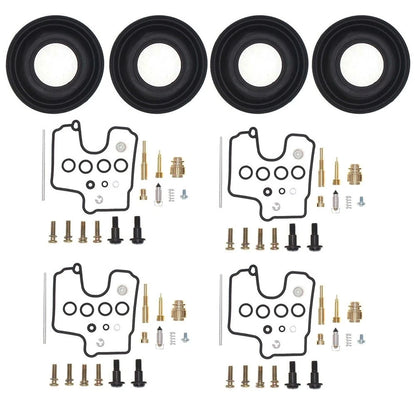 4X Carburetor Repair Kit for Suzuki SV650 SV650S (1999–2002)