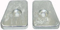 Zinc Anode Double Plate for Johnson Evinrude 20-35HP (1991–2005) 434029