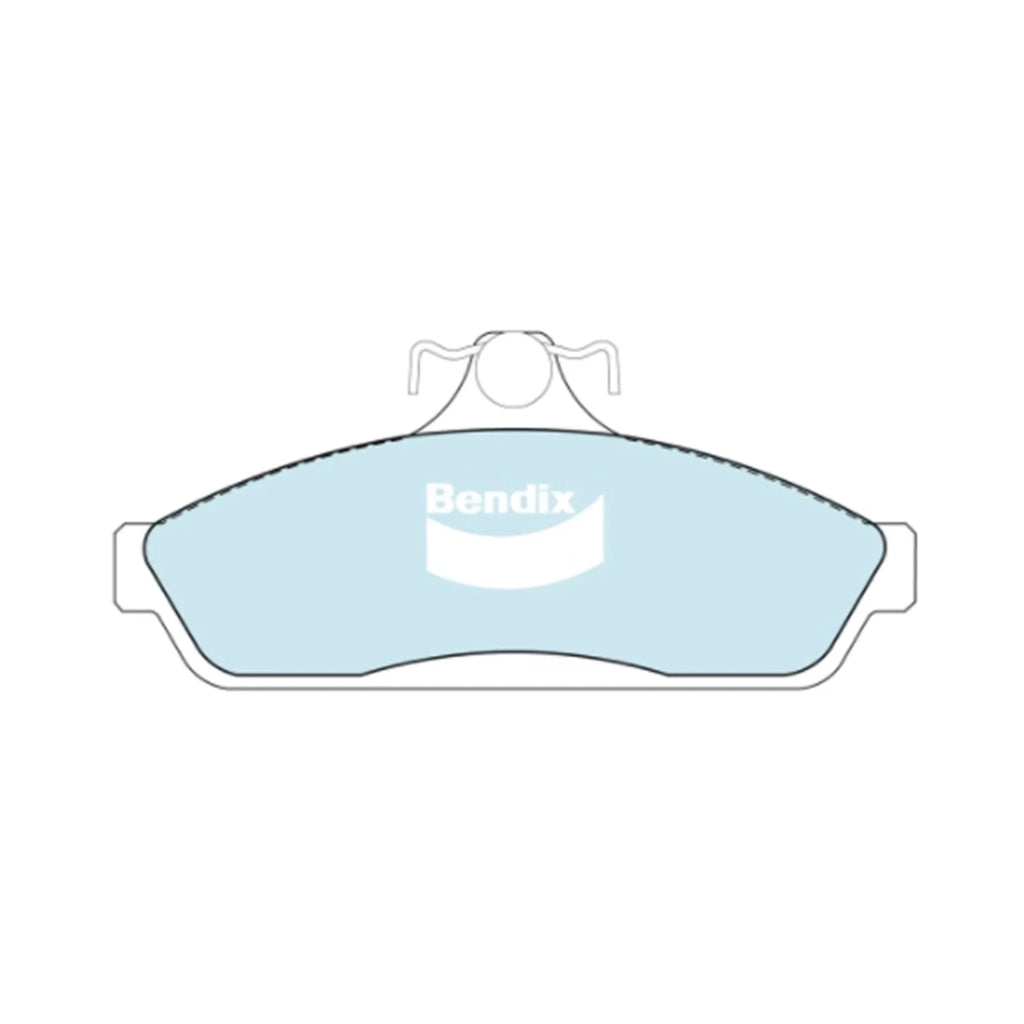 Set of 4 Bendix GCT Front Disc Brake Pads for Holden Commodore (1978–2000)