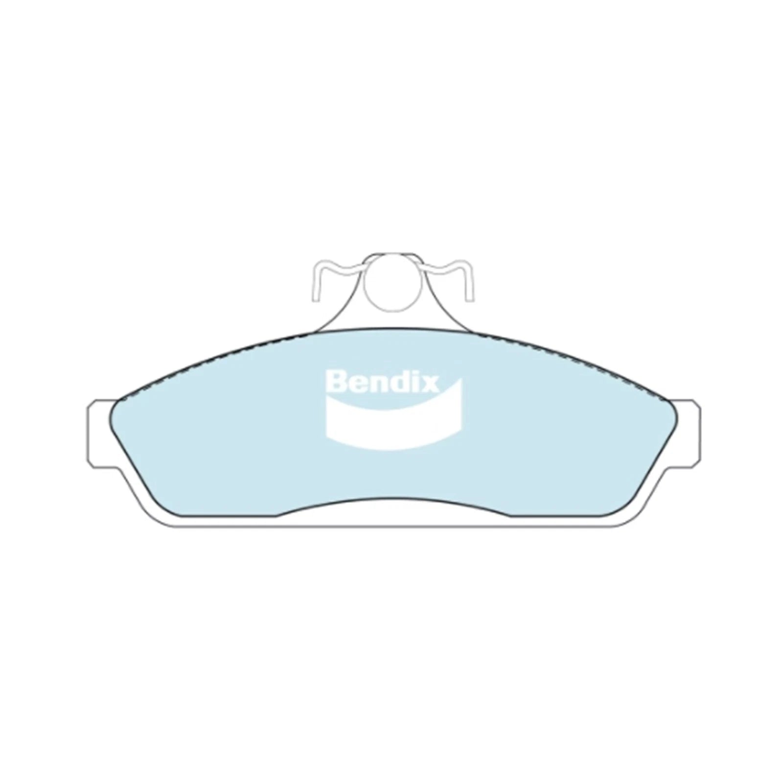 Set of 4 Bendix GCT Front Disc Brake Pads for Holden Commodore (1978–2000)