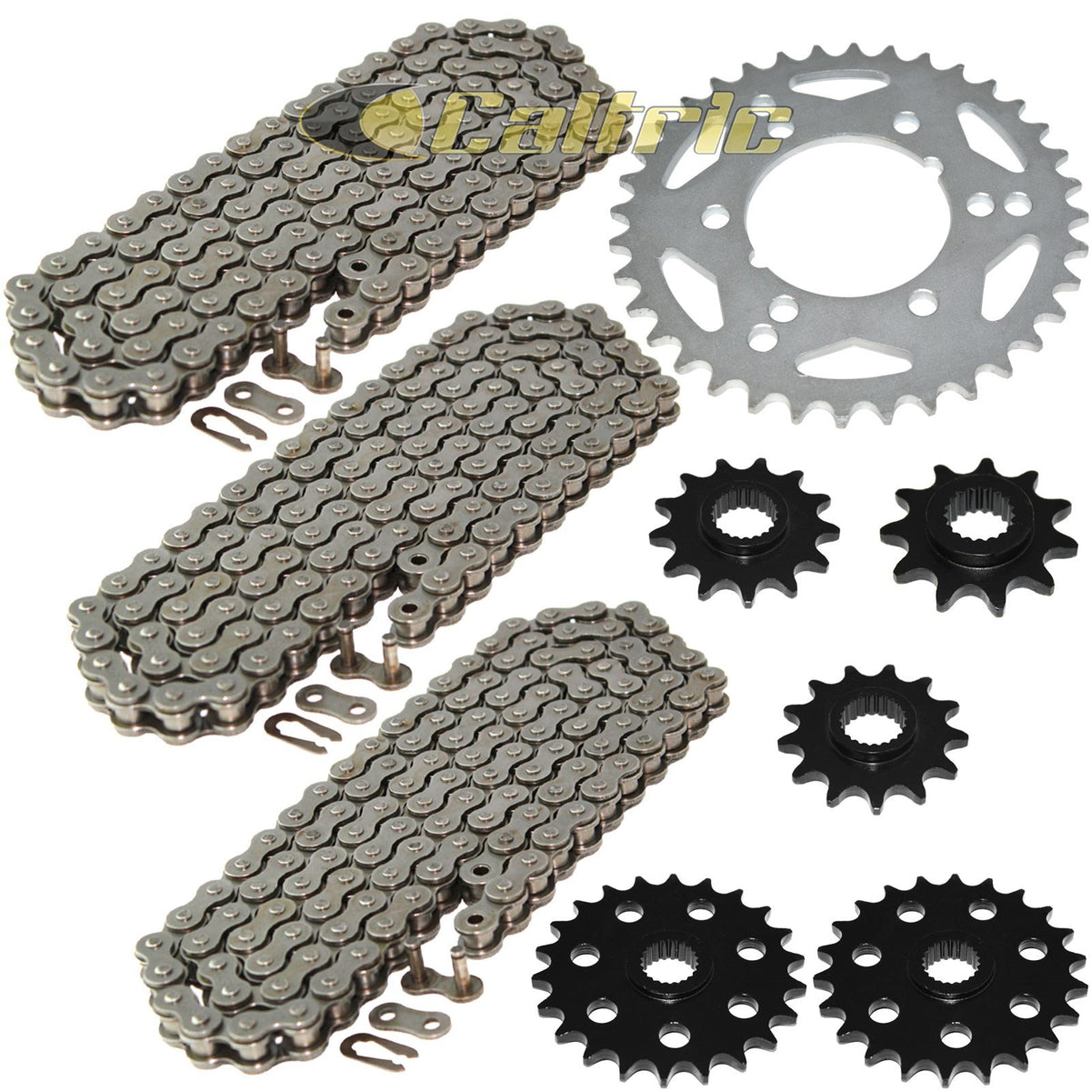 Drive Chain Sprockets Kit Replacement for Polaris Xplorer 400 4X4 (1995–1999)